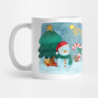 Cute snowman christmas design Mug